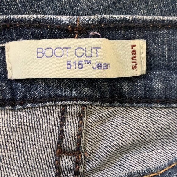 Levis 515 Bootcut Jeans Cotton/Elastane Size 16S - Picture 3 of 9